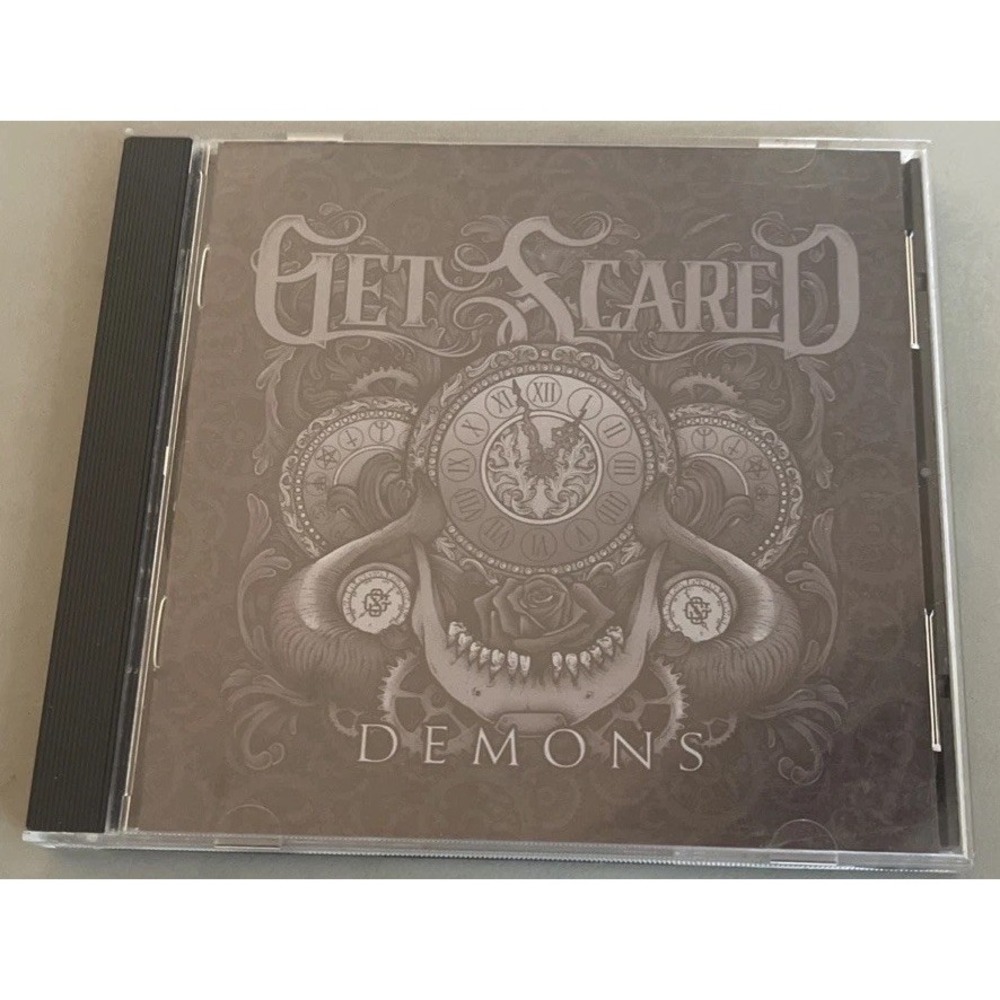 Get Scared Demons CD Album Case And Disc Rare 2015